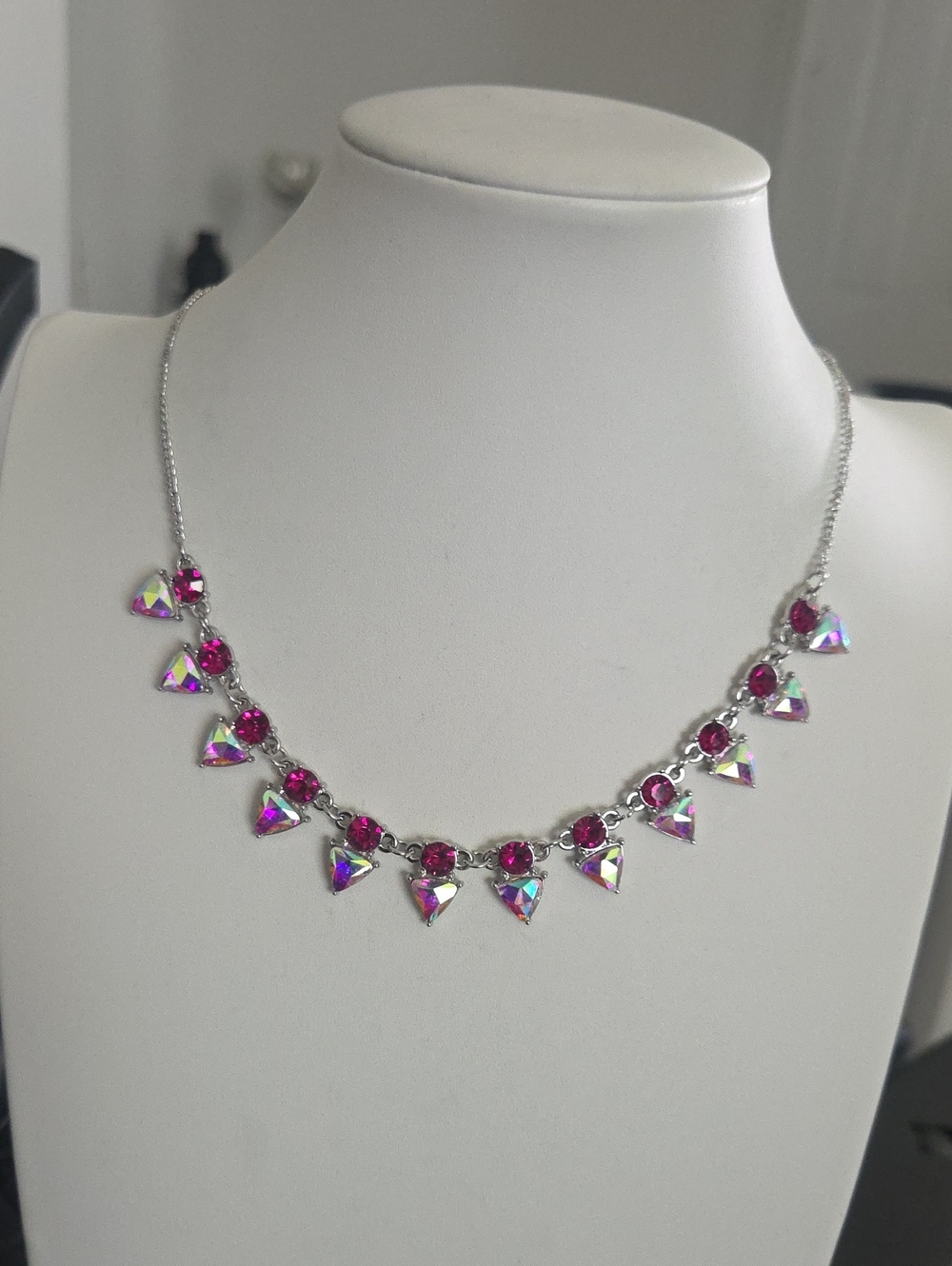 Paparazzi Razor Sharp Refinement Pink Necklace NWT